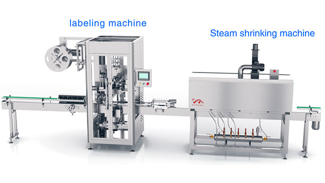 Shrink Sleeve Labelling and shrink machine